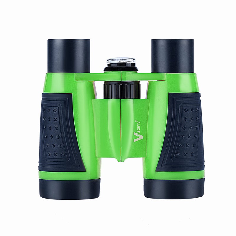 Vanstarry Compact Binoculars for Kids Bird Watching Hiking Camping Fishing Accessories Gear Essentials Best Toy Gifts for Boys Girls Children Toddler Waterproof 5X30 Optical Lens Including Compass - Image 1